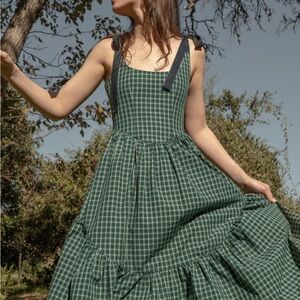 NWT Of Her Own Kind Haworth Plaid Mirabelle Sleeveless Dress